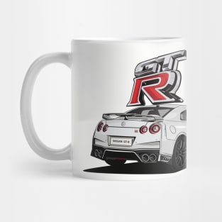 White GT-R Mug